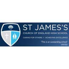 Logo for St James's Church of England High School